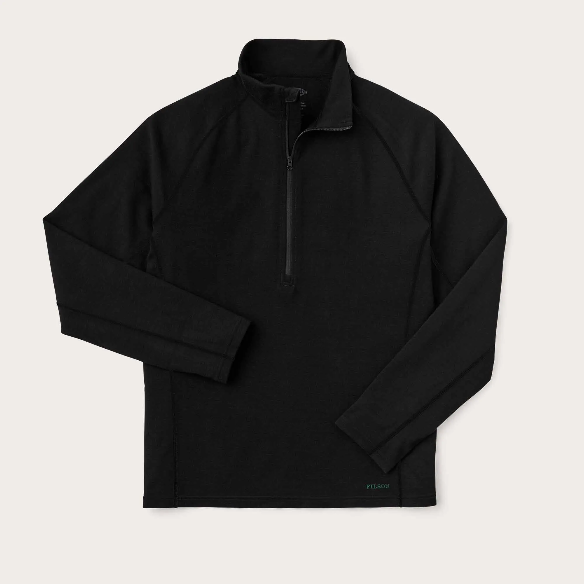 400G MERINO WOOL LONG SLEEVE HALF-ZIP