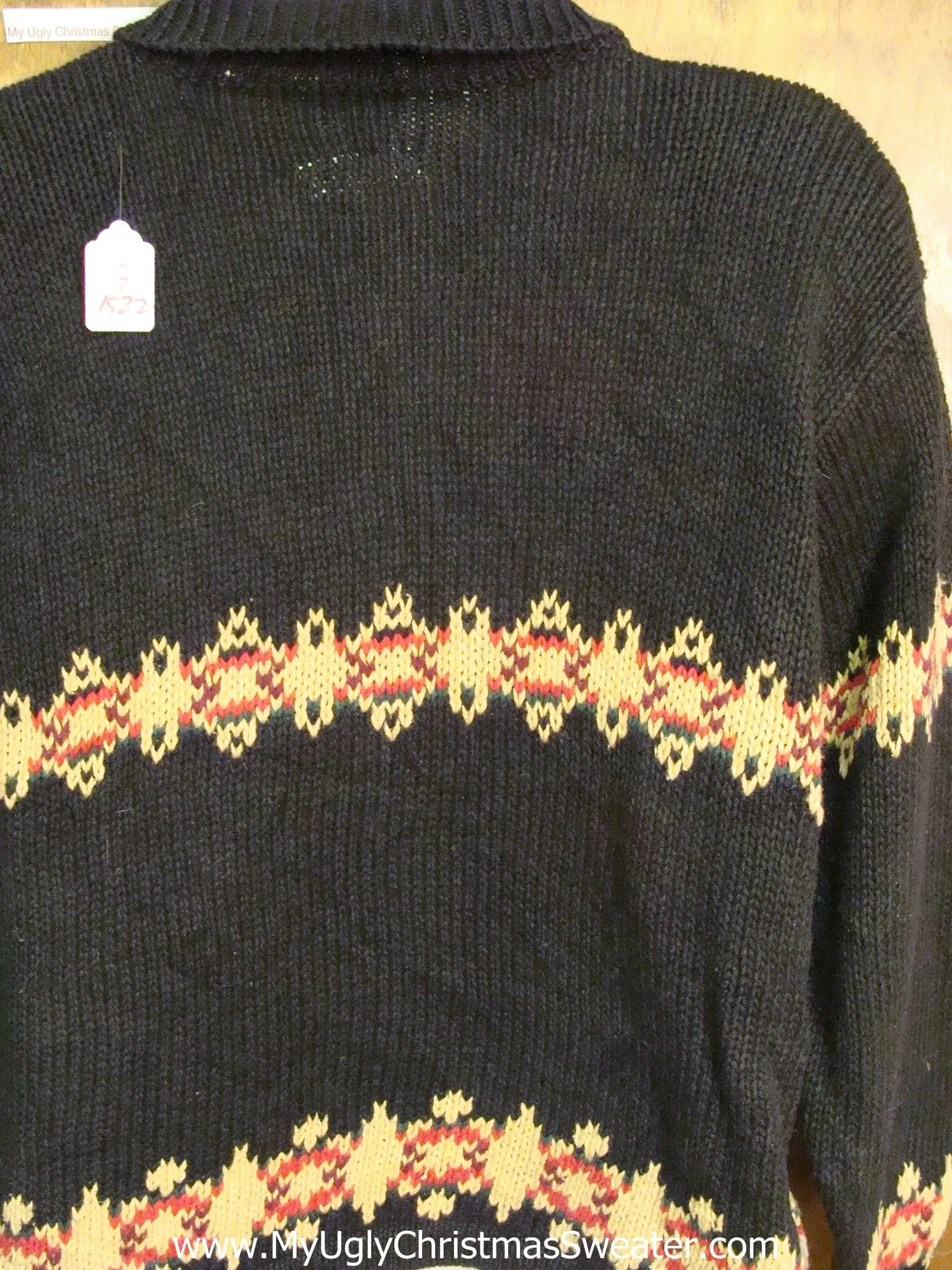 80s Horrible Mess Light Up Ugly Xmas Sweater