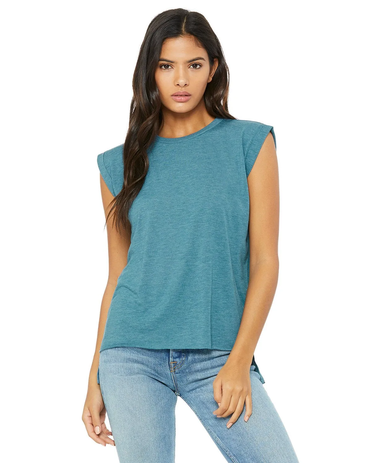 8804-Bella   Canvas-HTHR DEEP TEAL