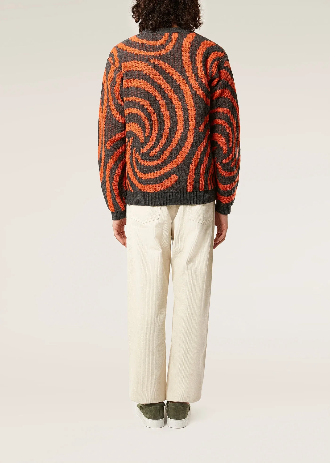 AAPPIO SHETLAND WOOL JACQUARD SWEATER