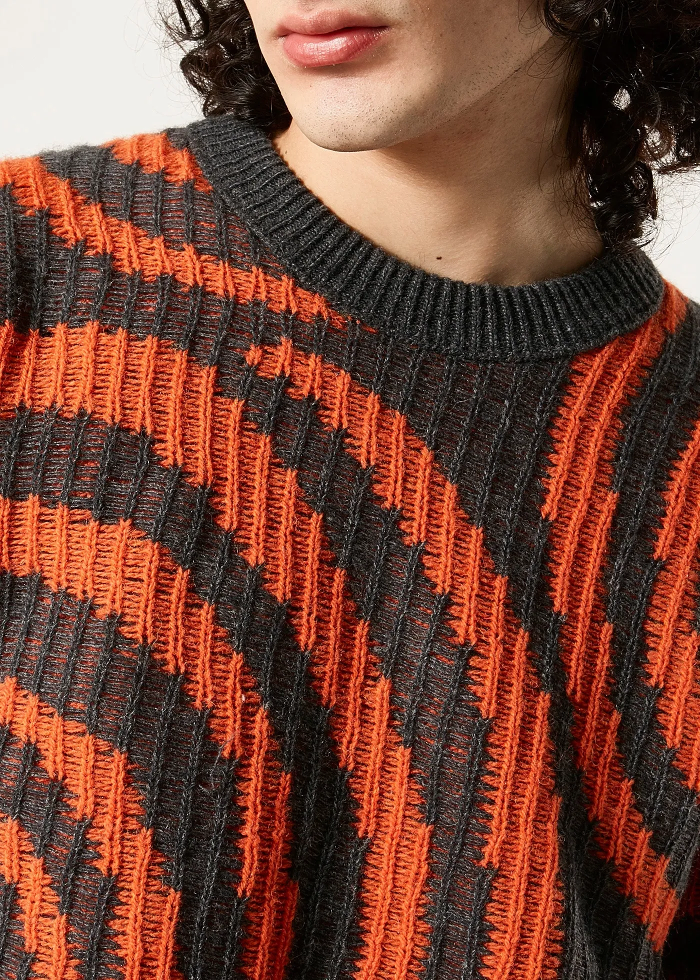 AAPPIO SHETLAND WOOL JACQUARD SWEATER