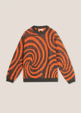 AAPPIO SHETLAND WOOL JACQUARD SWEATER