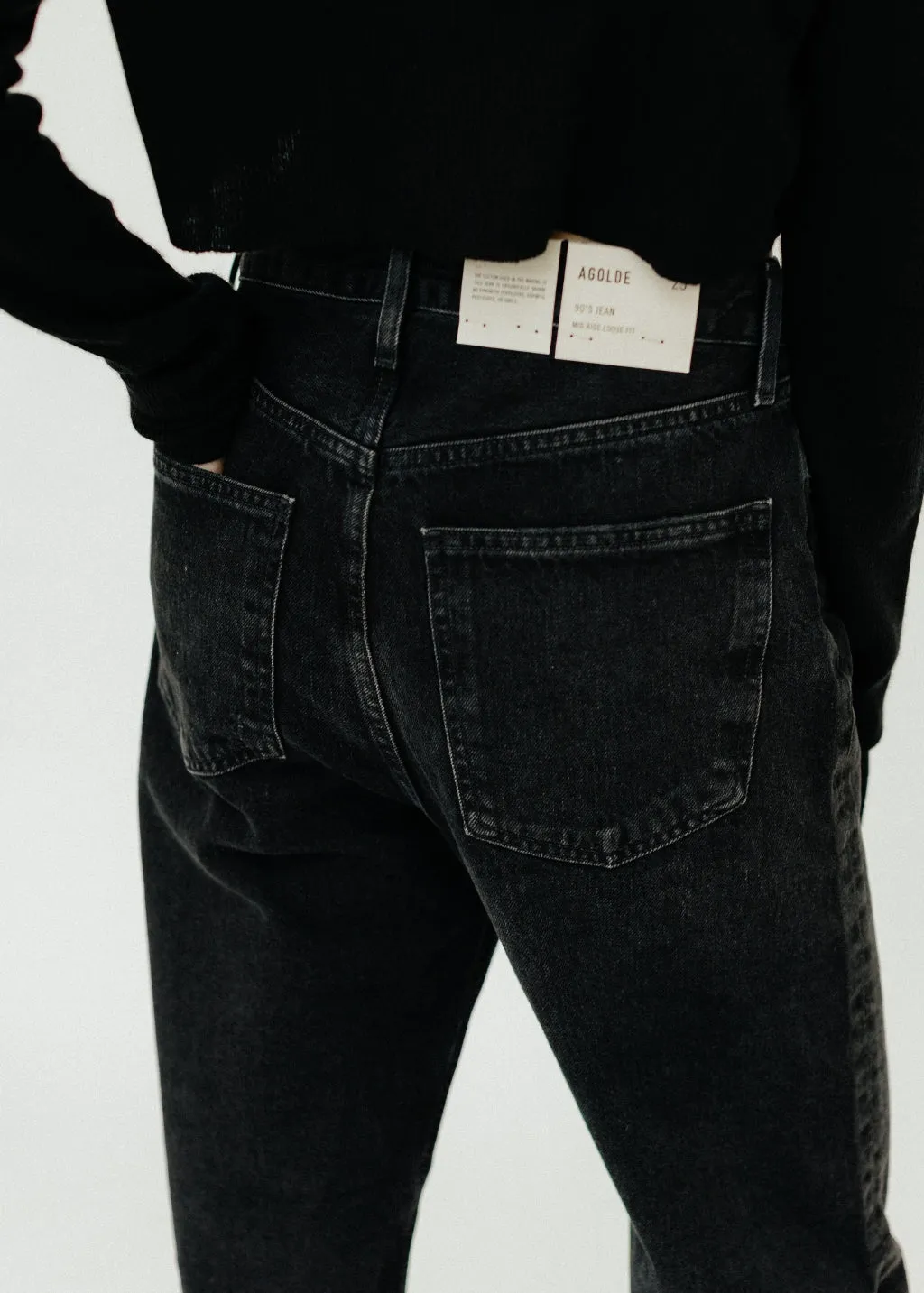 AGOLDE 90's Jean in Tar