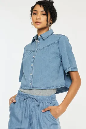 Alannah Sleeve Cropped Shirt