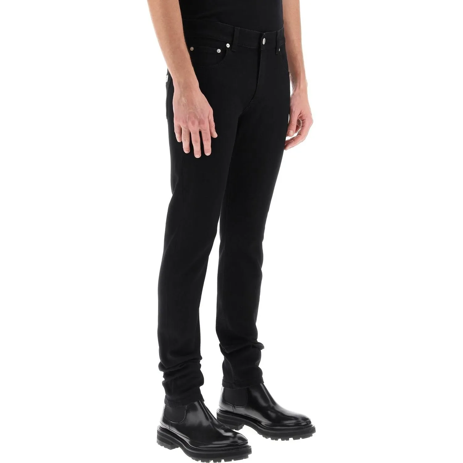 Alexander Mcqueen slim fit jeans for stylish