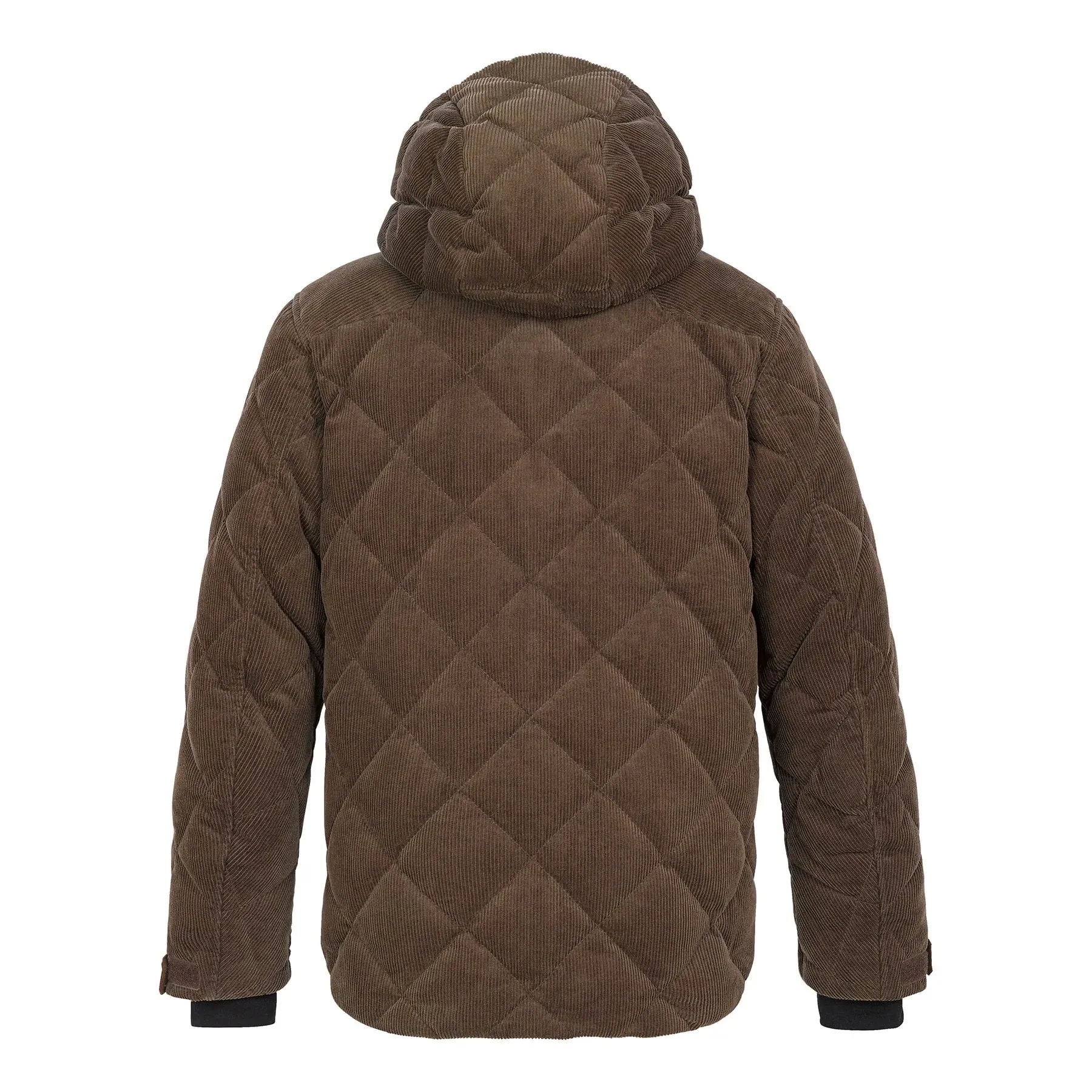 Alps & Meter Men's High West Jacket in Chocolate Waterproof Corduroy