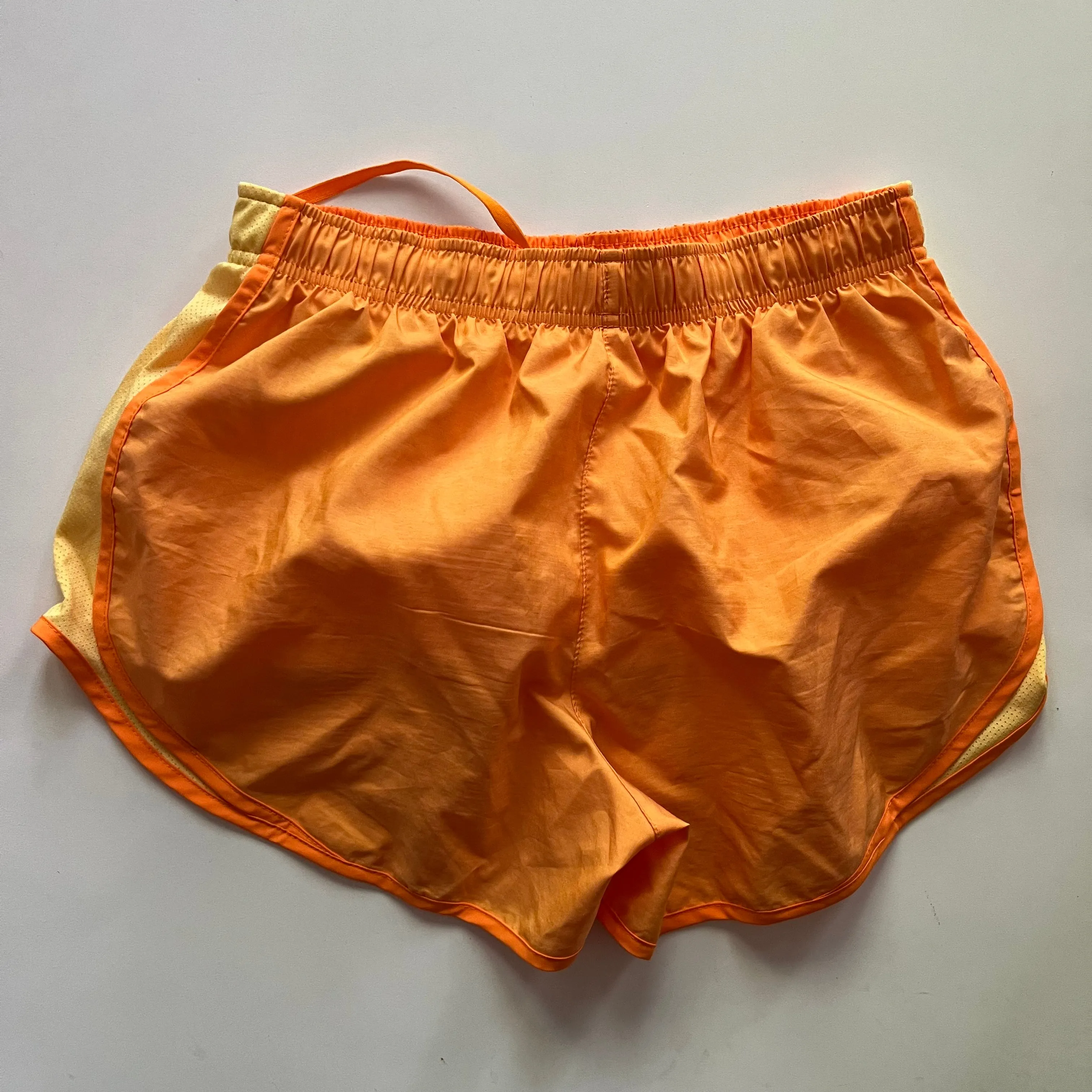 Athletic Shorts By Nike Apparel In Orange, Size: M