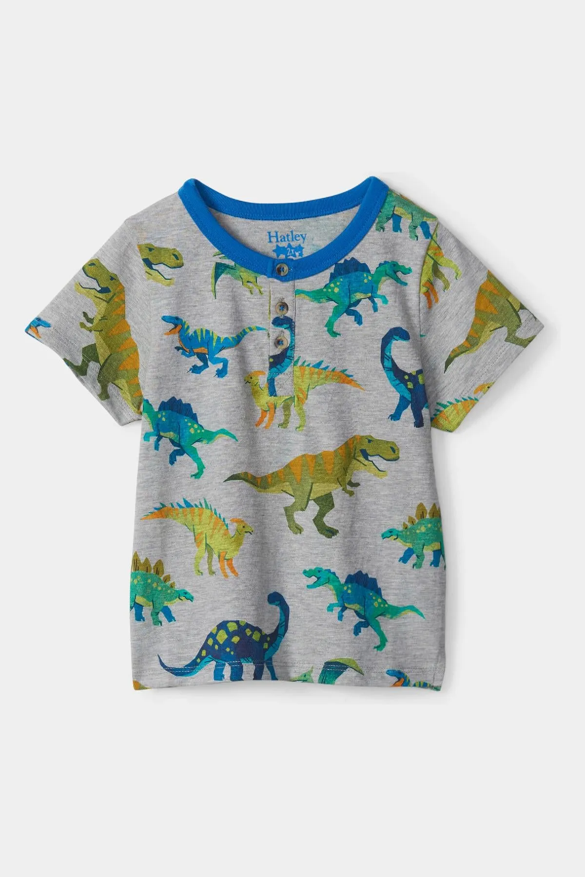 Baby Boy Shirt Hatley Dino Henley