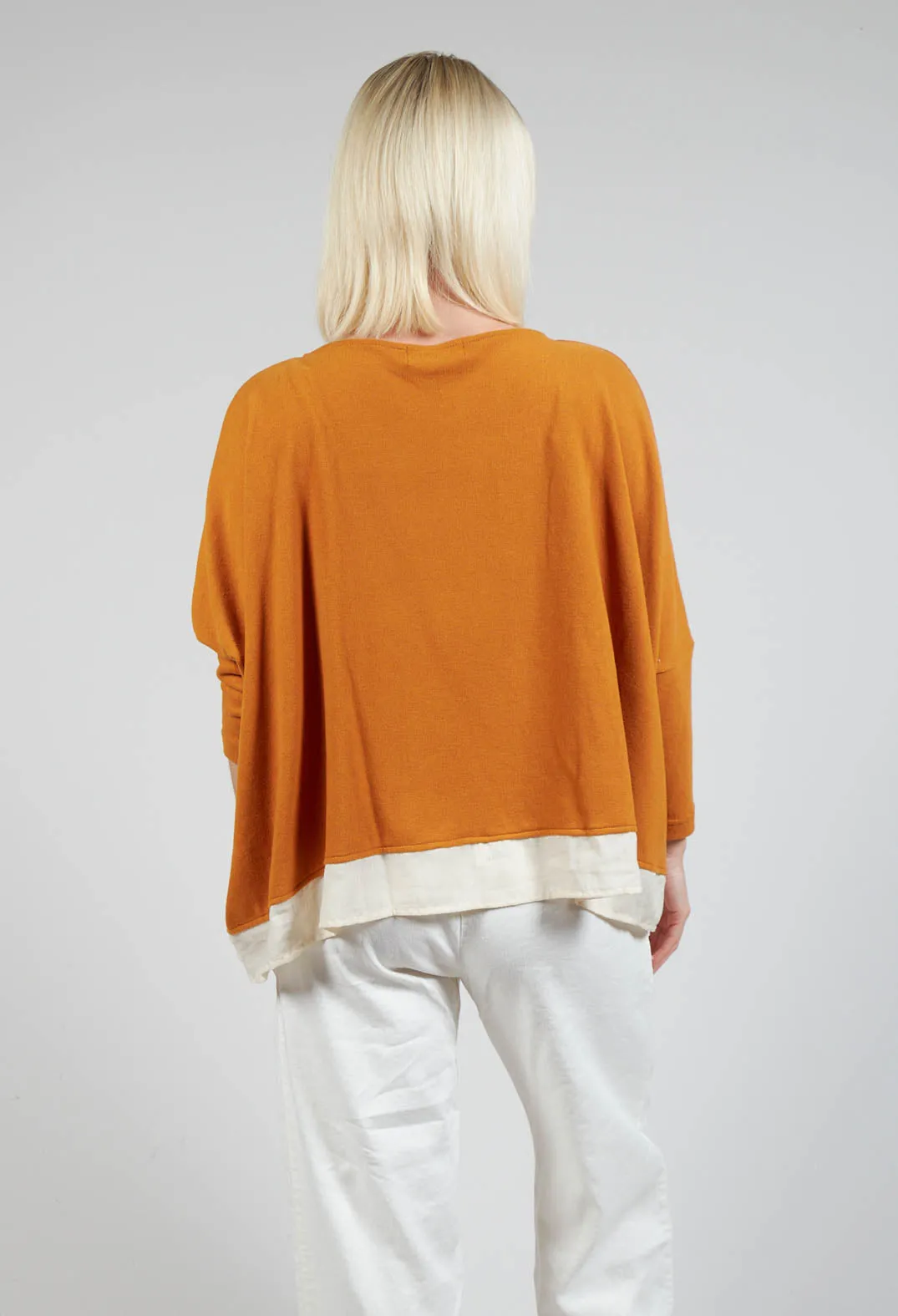 Bamboo M Jumper In Ambra