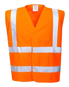 Bizflame Hi Vis Flame Retardant Treated Vest - FR75 Portwest Bizflame