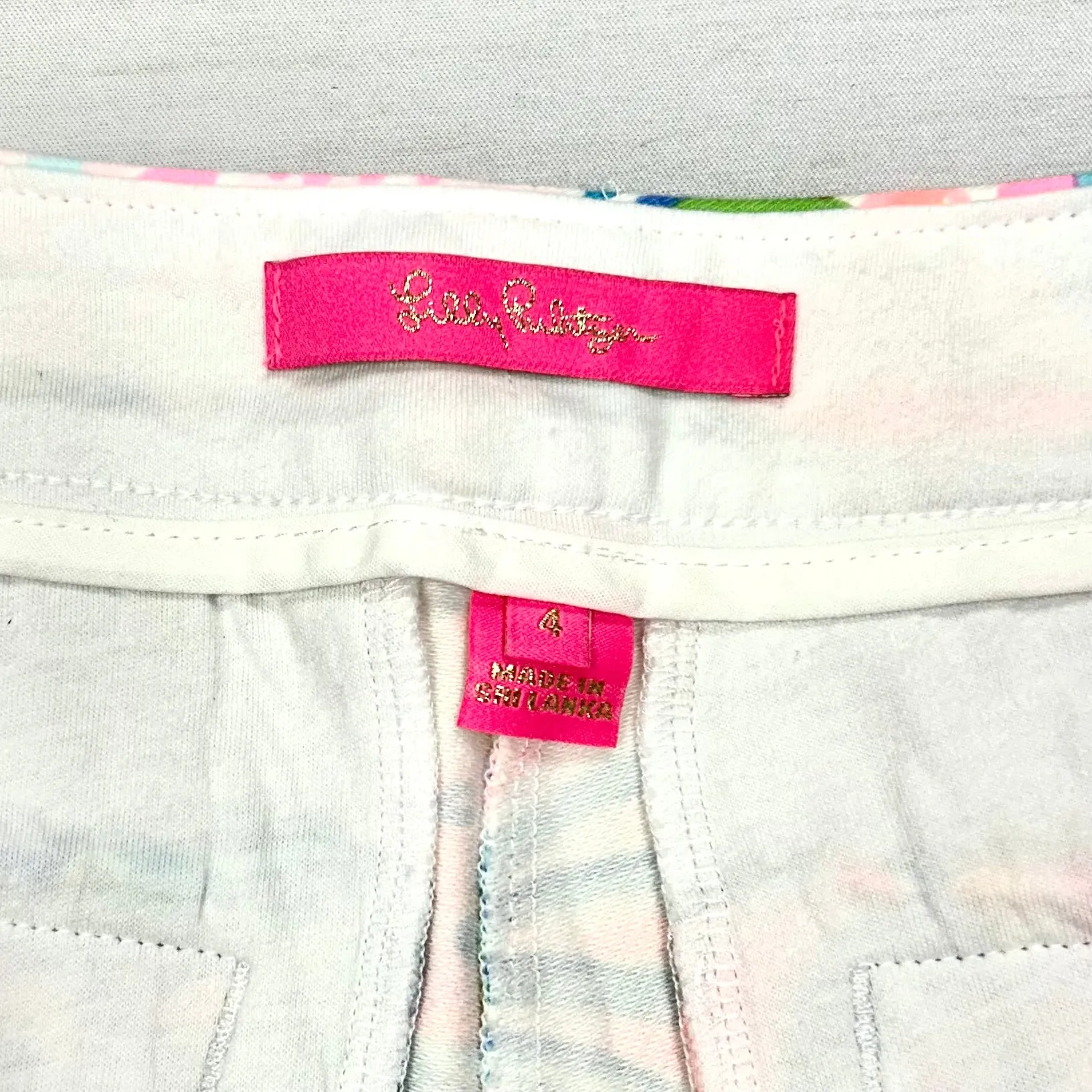 Blue & Pink Shorts Designer By Lilly Pulitzer, Size: 4