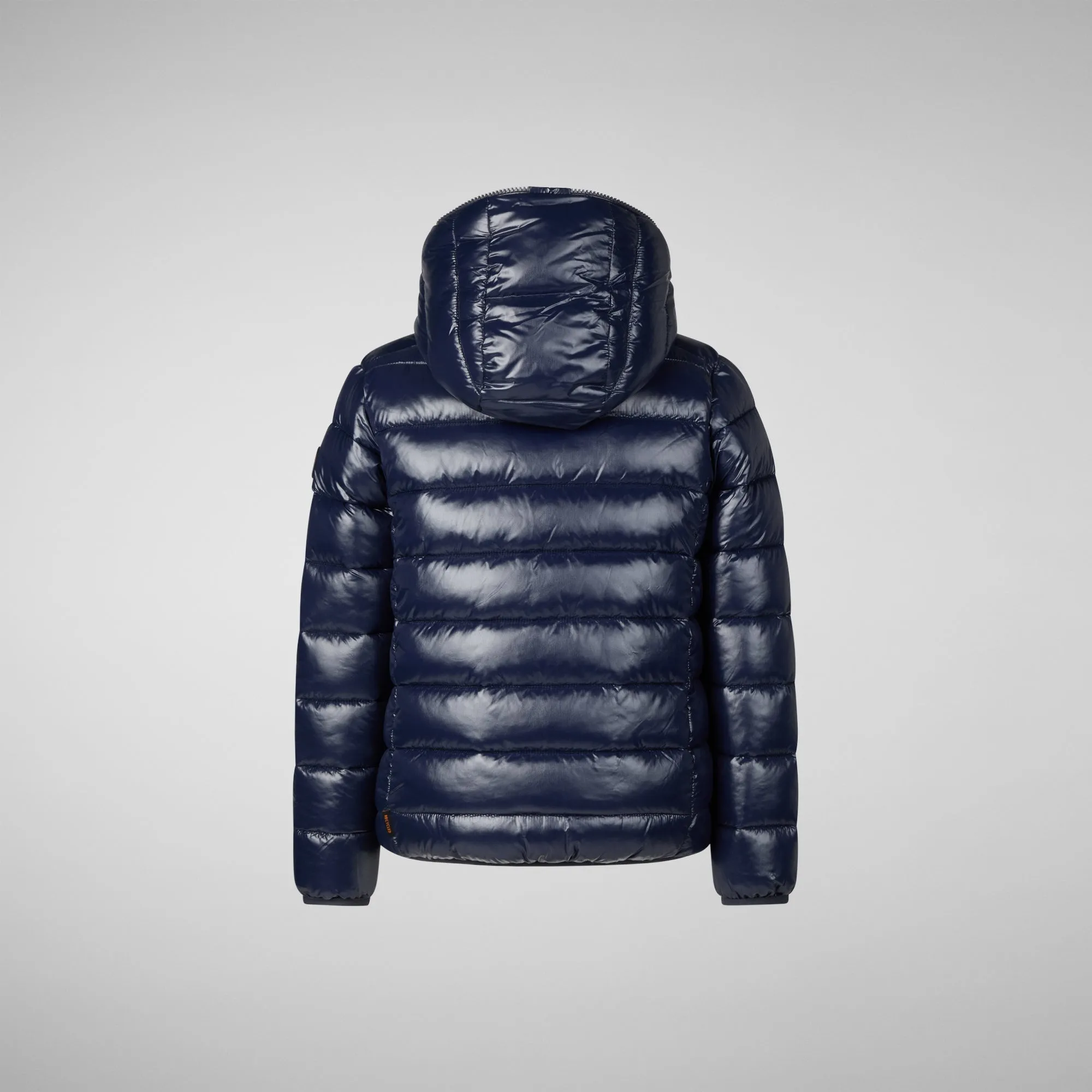 Boys' animal free puffer jacket Gavin in blue black