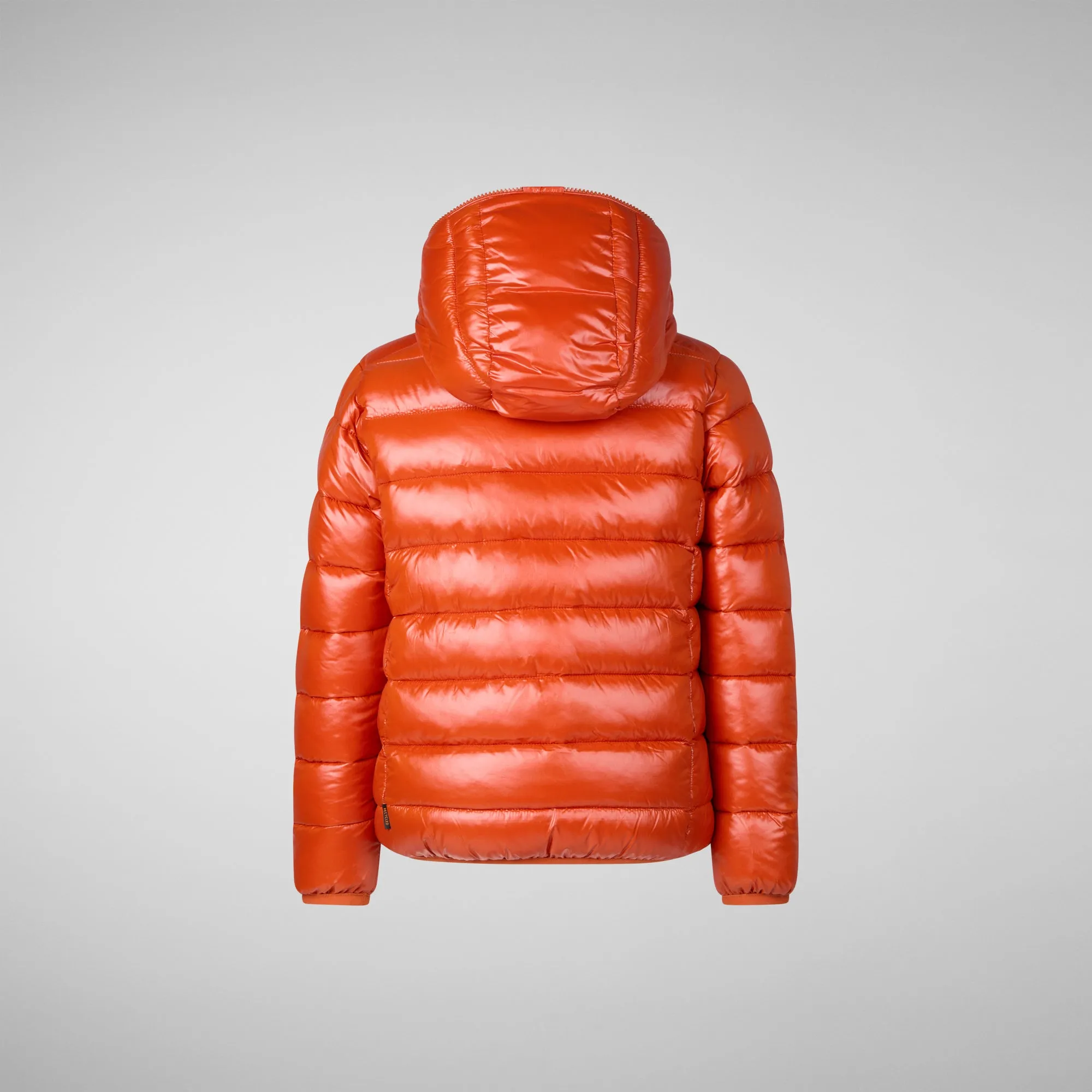 Boys' animal free Puffer jacket Gavin in maple orange