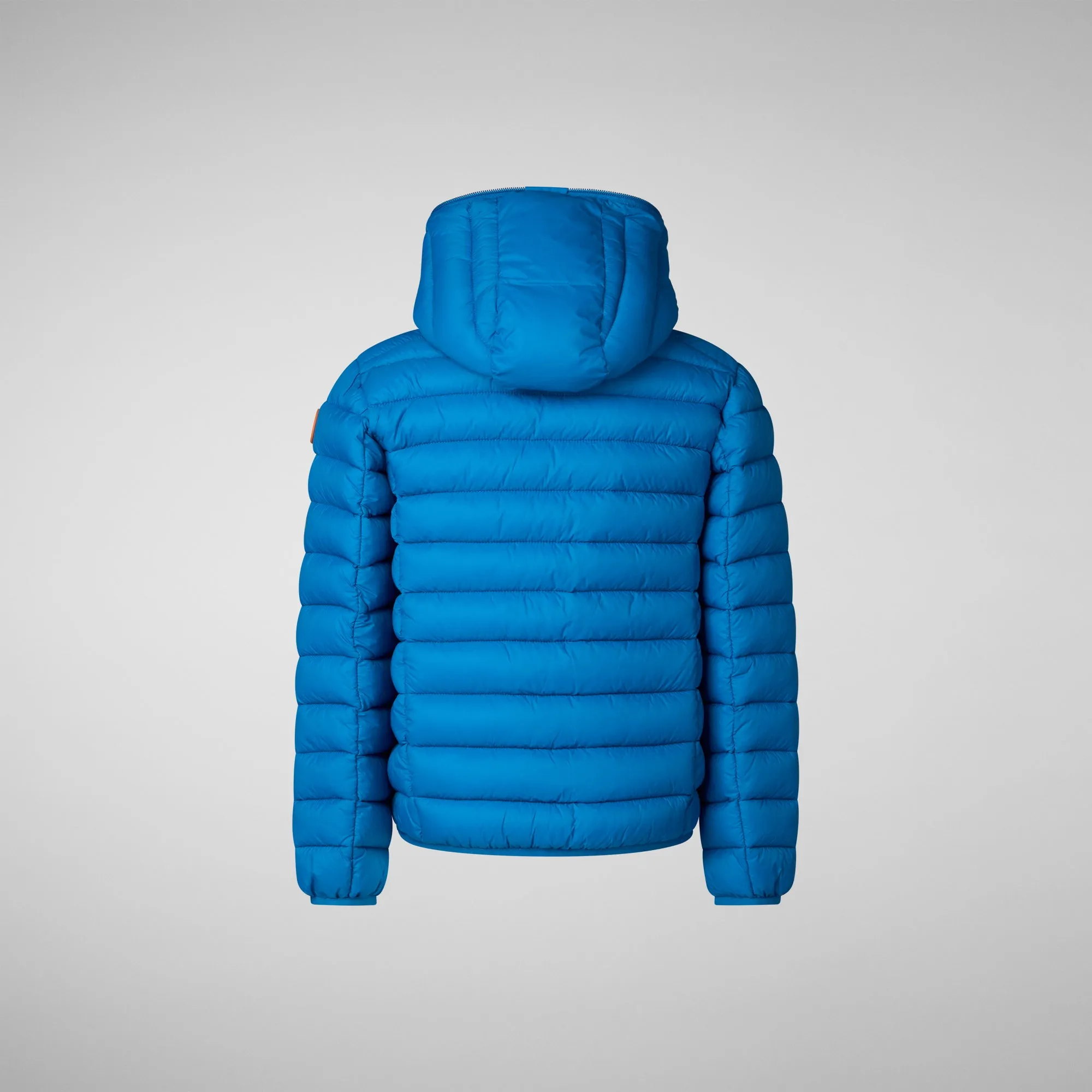 Boys' Hooded Animal free Puffer Jacket Dony in blue berry