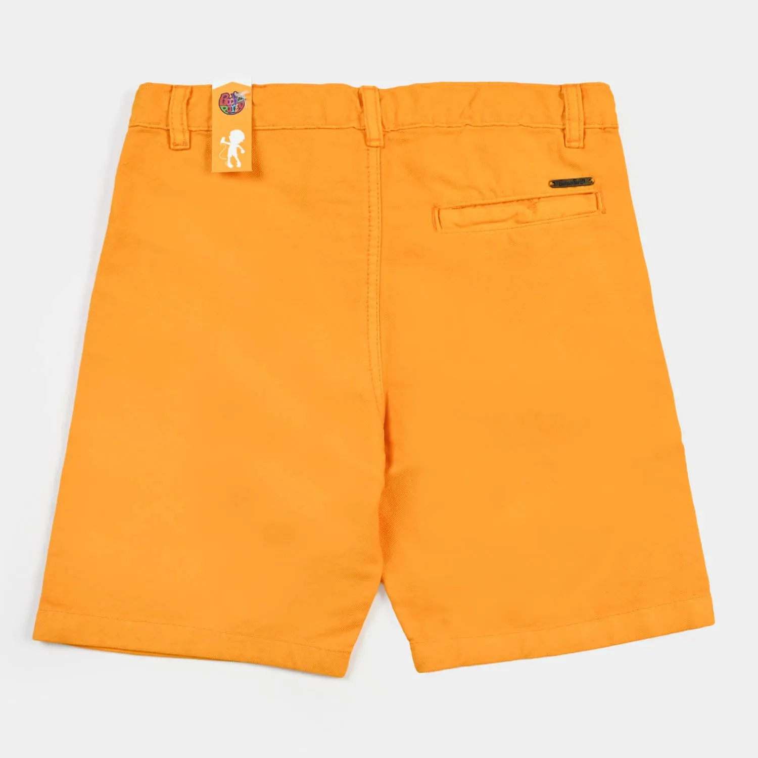 Boys Short Cotton Basic - Citrus