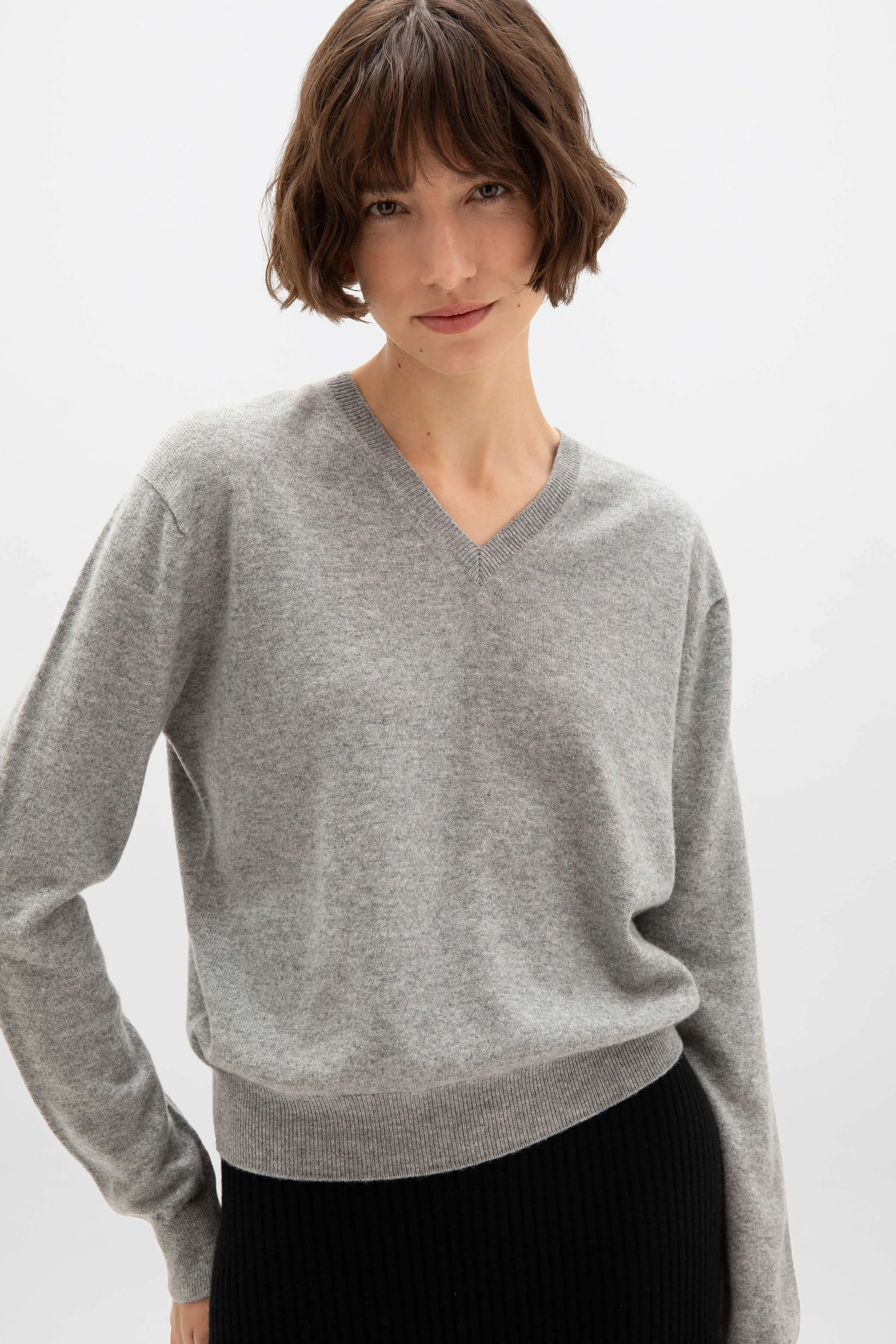 Cashmere V Neck