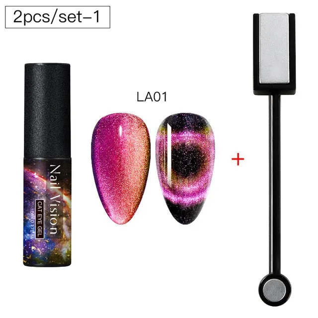 【Christmas sale-BUY 2 GET 20% DISCOUNT】SexyCute - 9D Cat Eye Gel Nail Polish