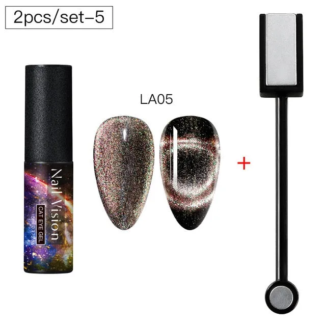 【Christmas sale-BUY 2 GET 20% DISCOUNT】SexyCute - 9D Cat Eye Gel Nail Polish