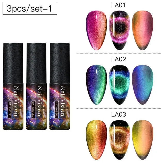 【Christmas sale-BUY 2 GET 20% DISCOUNT】SexyCute - 9D Cat Eye Gel Nail Polish