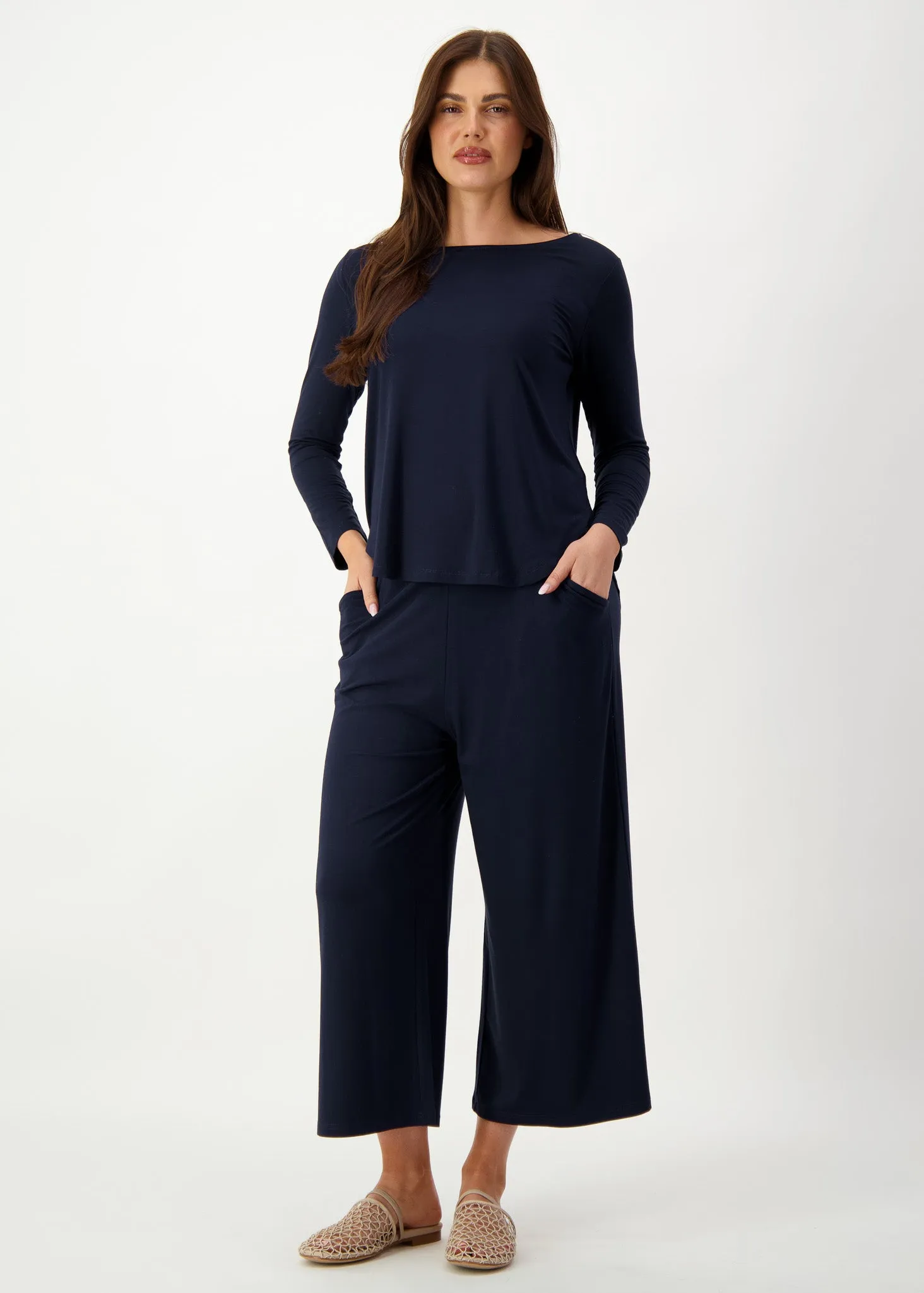 Ciara 7/8 Length Bamboo Culotte Pant