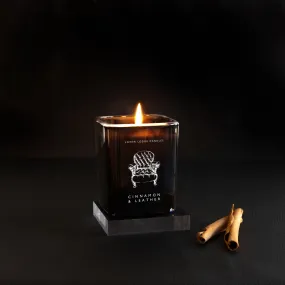 Cinnamon and Leather Home Scented Candle