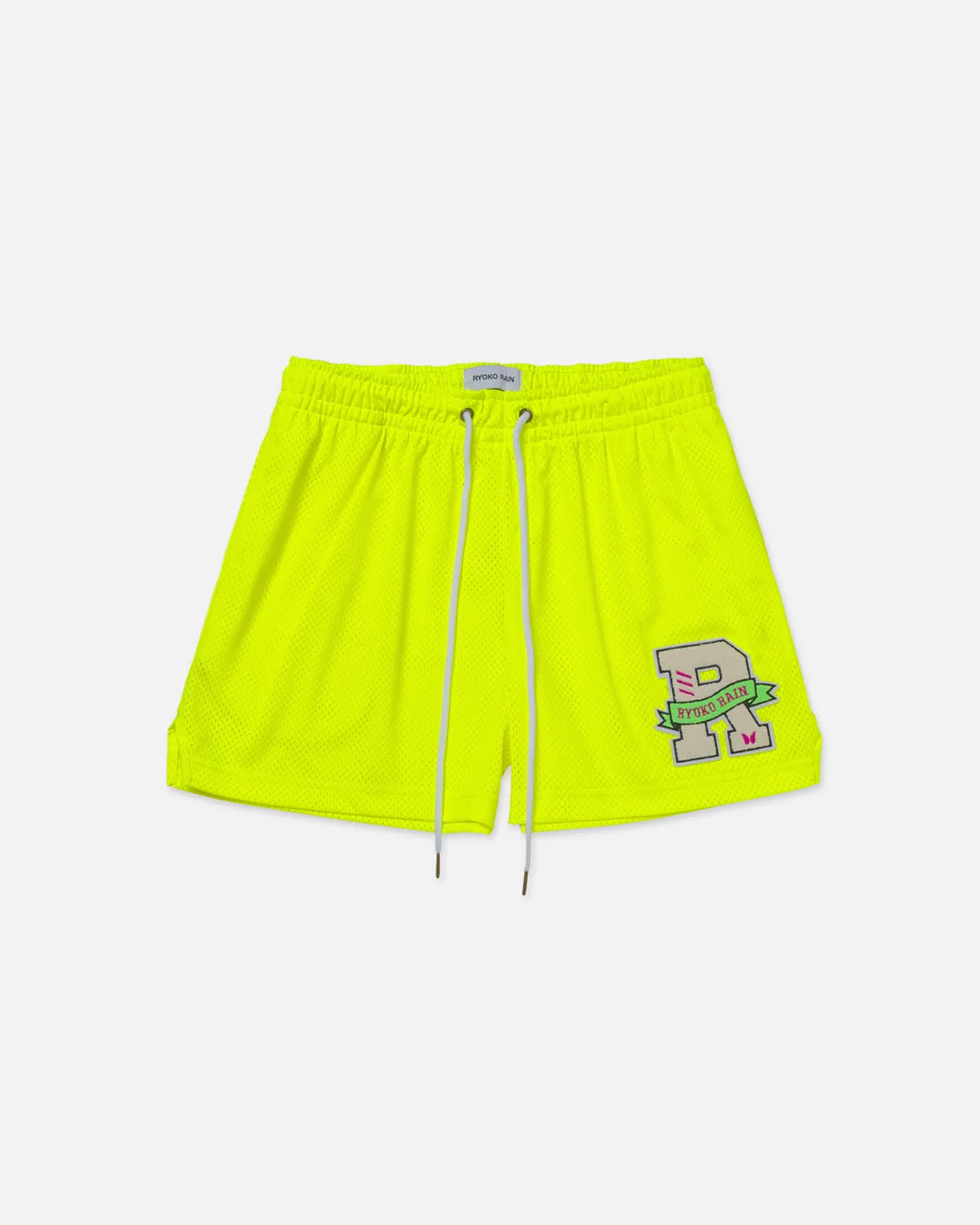 CLASSIC MESH SHORTS - NEON YELLOW