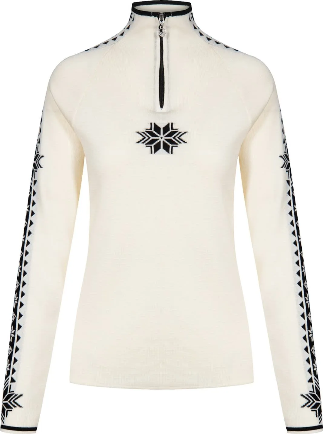 Dale of Norway Women&#x27;s Geilo Sweater Offwhite Black | Buy Dale of Norway Women&#x27;s Geilo Sweater Offwhite Black here | Outnorth