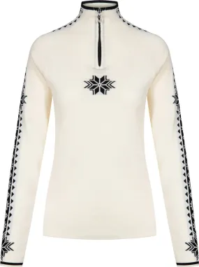 Dale of Norway Women&#x27;s Geilo Sweater Offwhite Black | Buy Dale of Norway Women&#x27;s Geilo Sweater Offwhite Black here | Outnorth