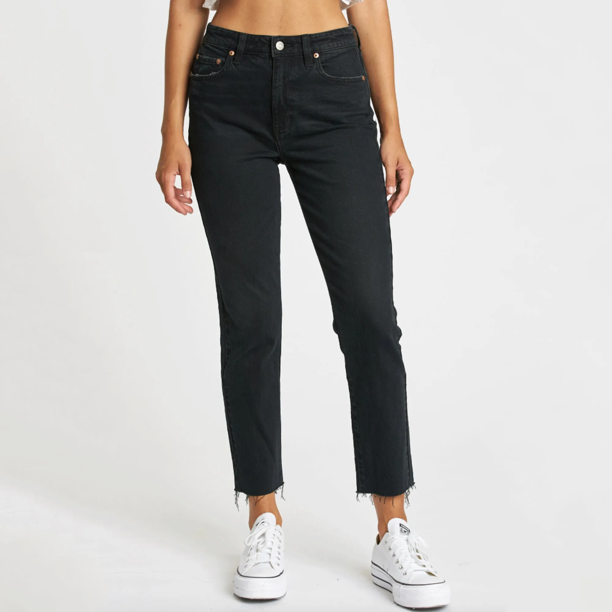 Daze Daily Driver High Rise Skinny Straight