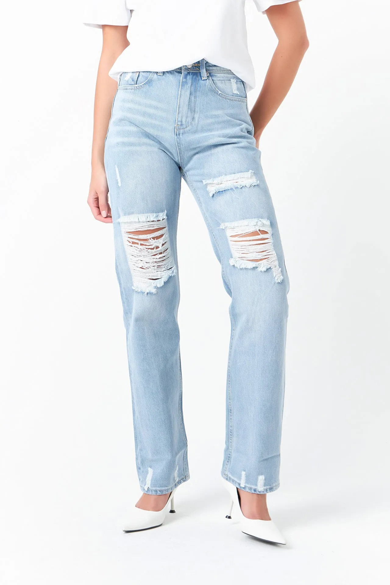 Destroyed Jeans