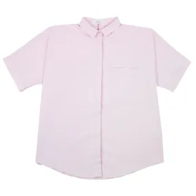 Dolman Oxford Button Down in Pink