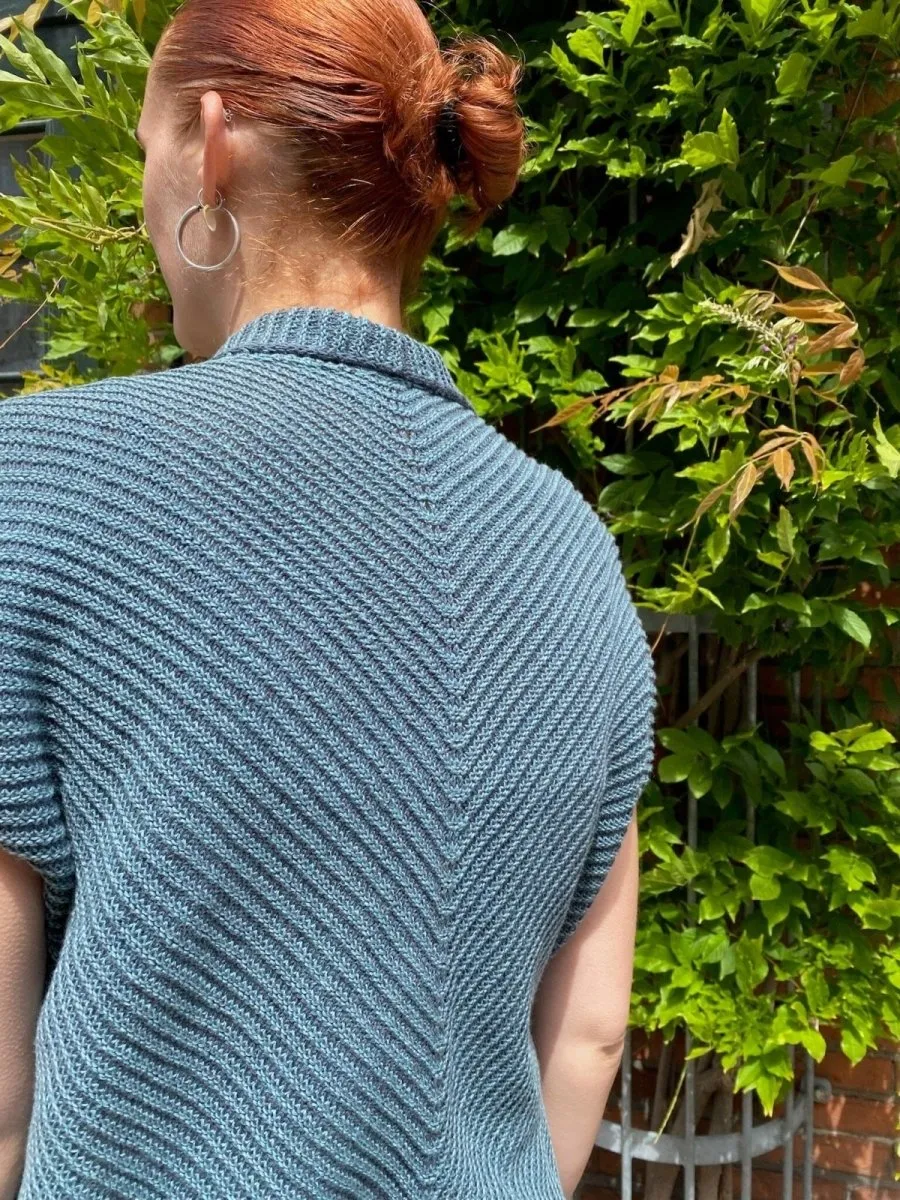 Duet vest by Hanne Falkenberg, knitting pattern