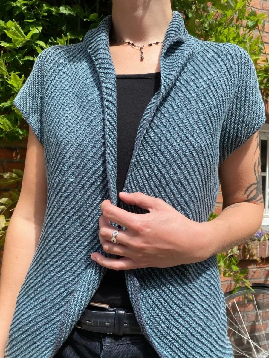 Duet vest by Hanne Falkenberg, knitting pattern