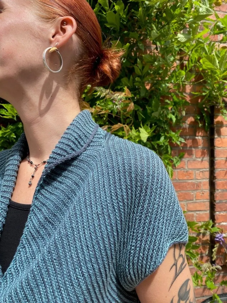 Duet vest by Hanne Falkenberg, knitting pattern