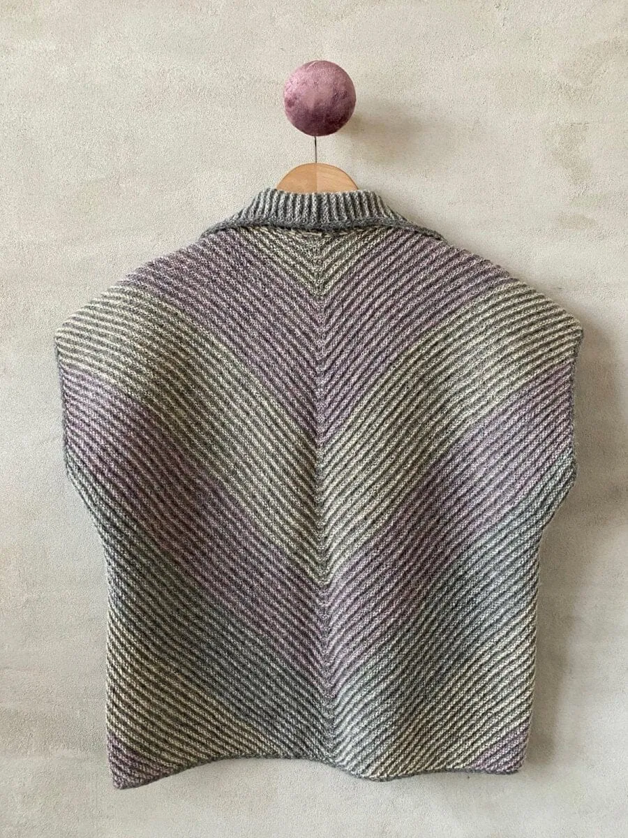 Duet vest by Hanne Falkenberg, No 20 knitting kit