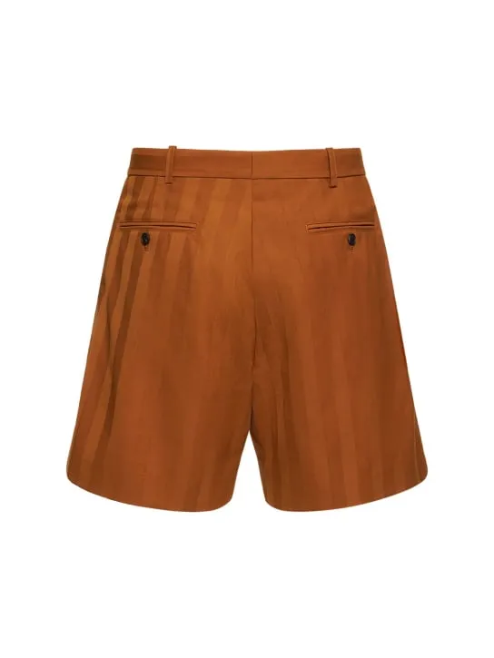 EGONlab   Sugar Rene wool shorts 