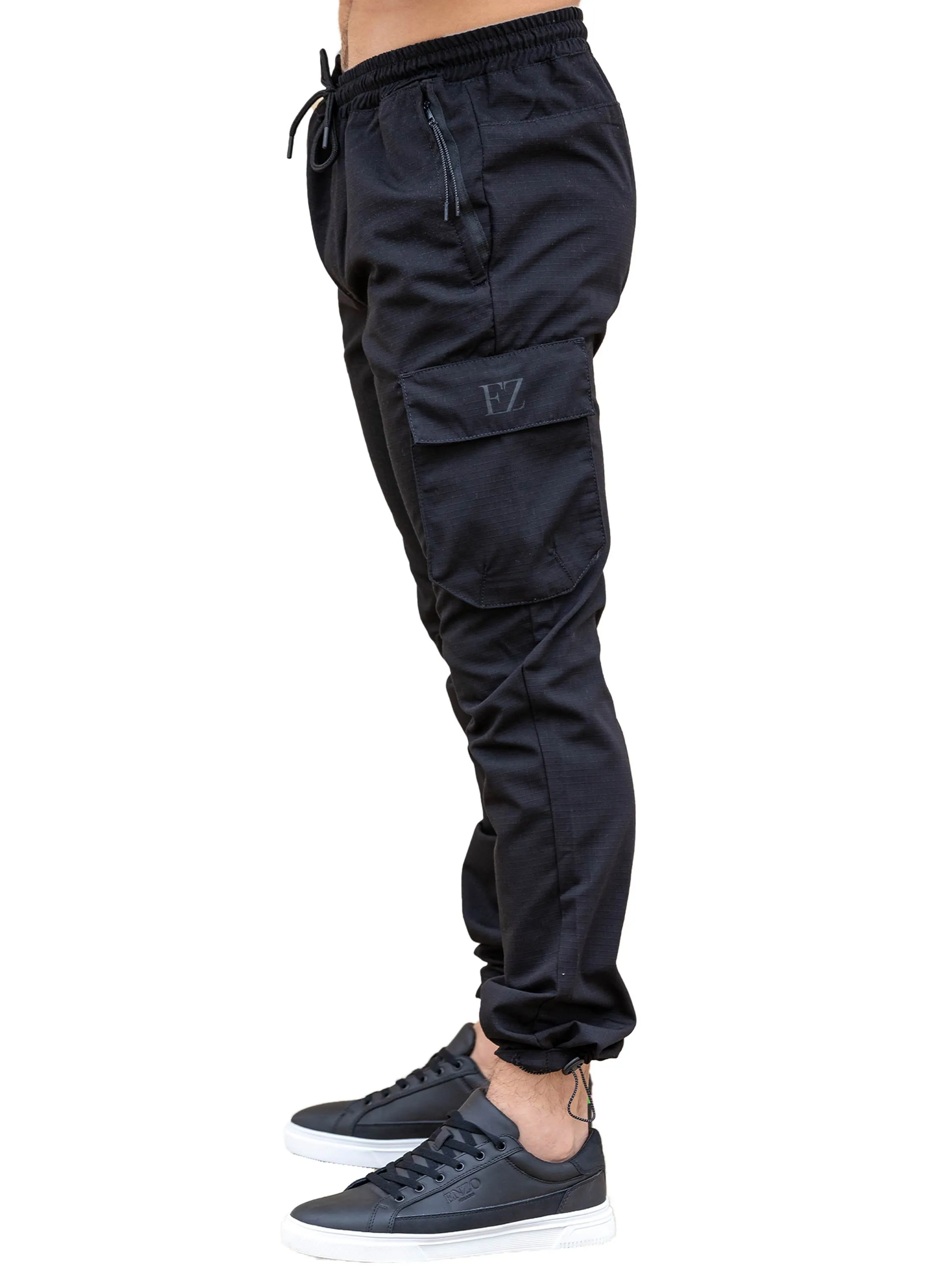 Enzo | Mens Technical Cargo Trousers