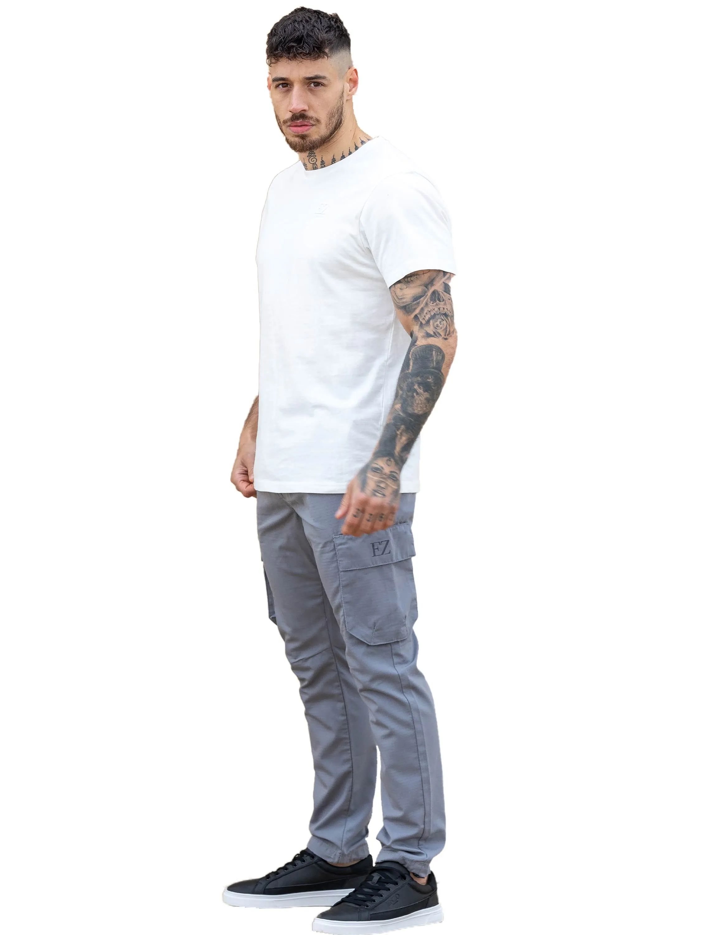 Enzo | Mens Technical Cargo Trousers