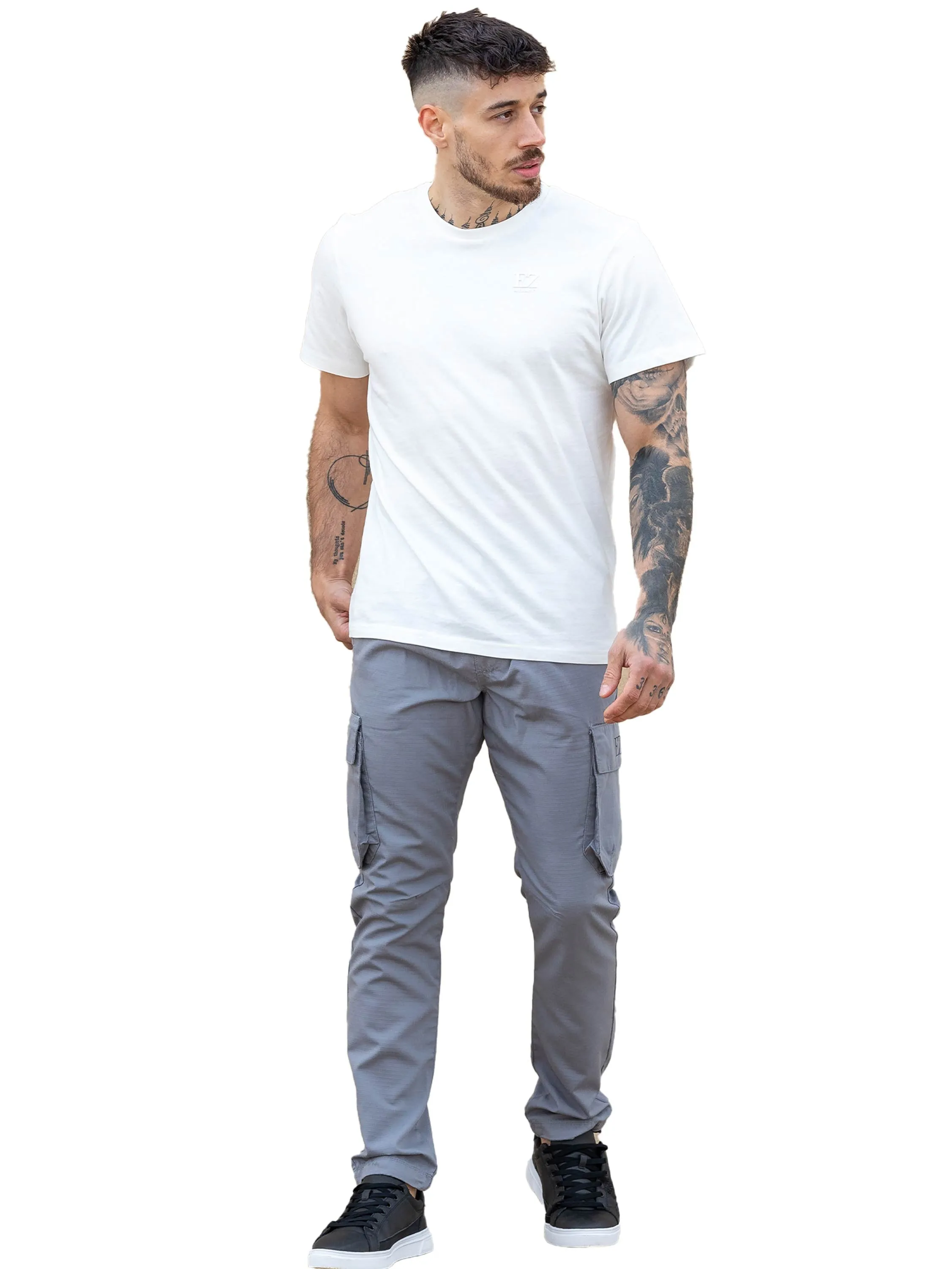 Enzo | Mens Technical Cargo Trousers