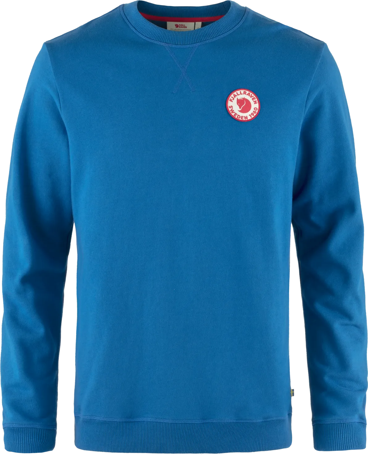 Fjällräven Men&#x27;s 1960 Logo Badge Sweater Alpine Blue | Buy Fjällräven Men&#x27;s 1960 Logo Badge Sweater Alpine Blue here | Outnorth