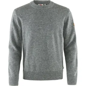 Fjällräven Men&#x27;s Övik Round-neck Sweater Grey | Buy Fjällräven Men&#x27;s Övik Round-neck Sweater Grey here | Outnorth