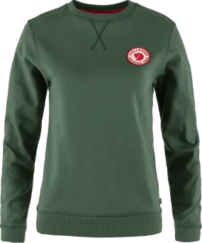 Fjällräven Women&#x27;s 1960 Logo Badge Sweater Deep Patina | Buy Fjällräven Women&#x27;s 1960 Logo Badge Sweater Deep Patina here | Outnorth