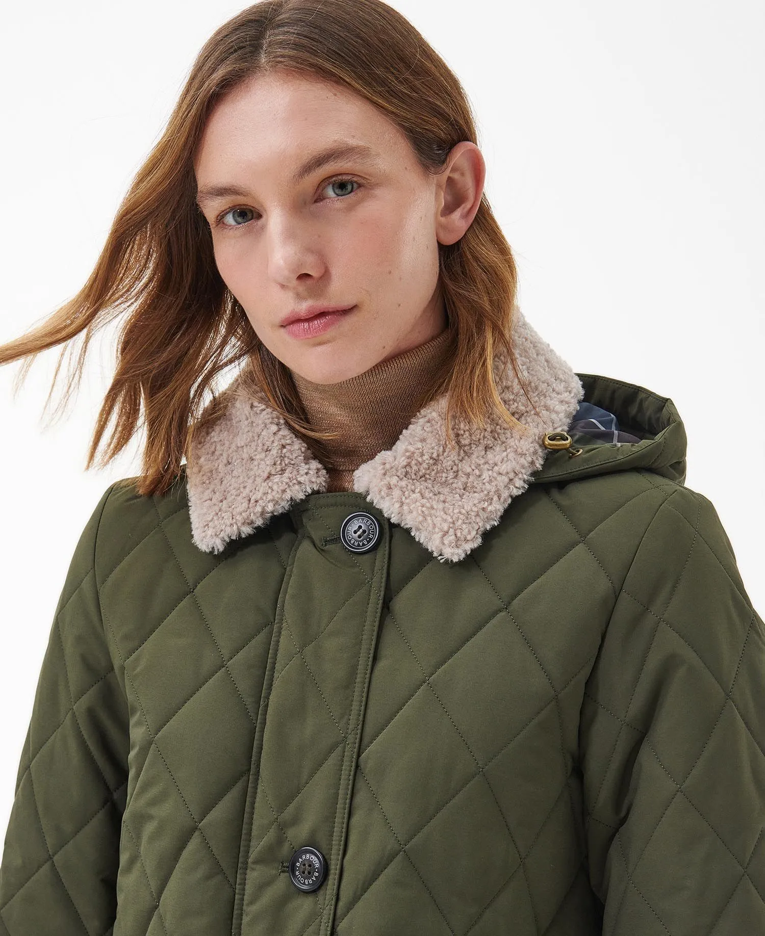 Fox Quilted Jacket - Olive/Ancient