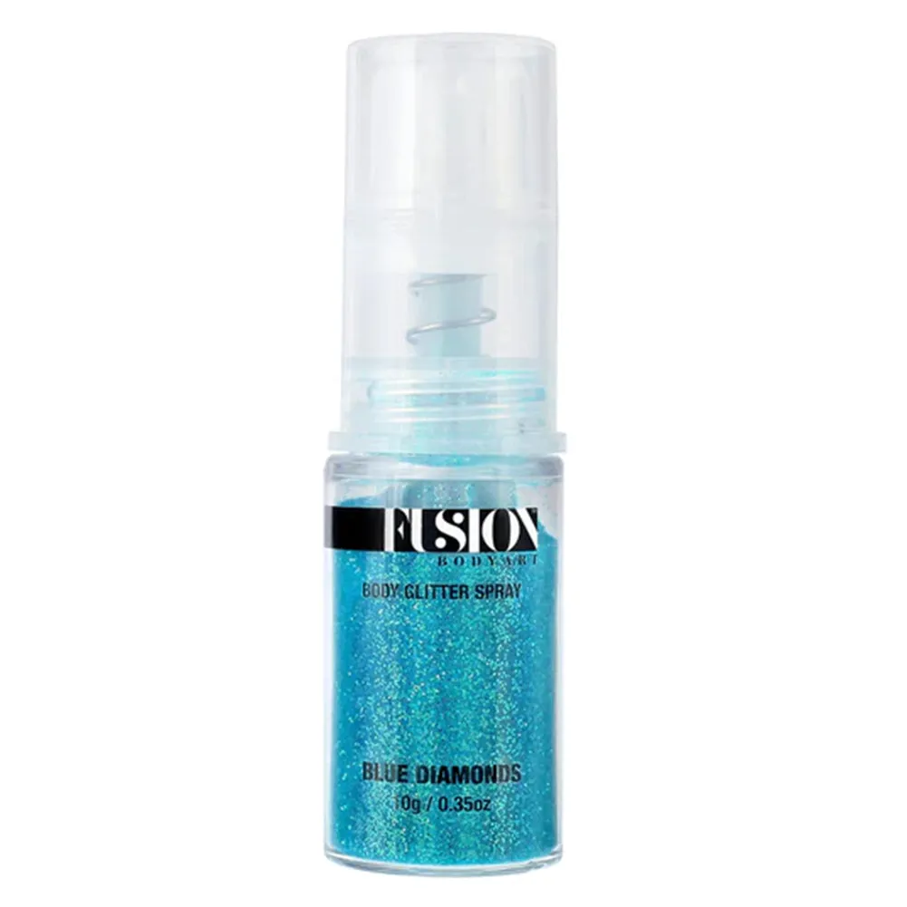 Fusion Body Art Glitter - Blue Diamonds (10 gm/0.35 oz)