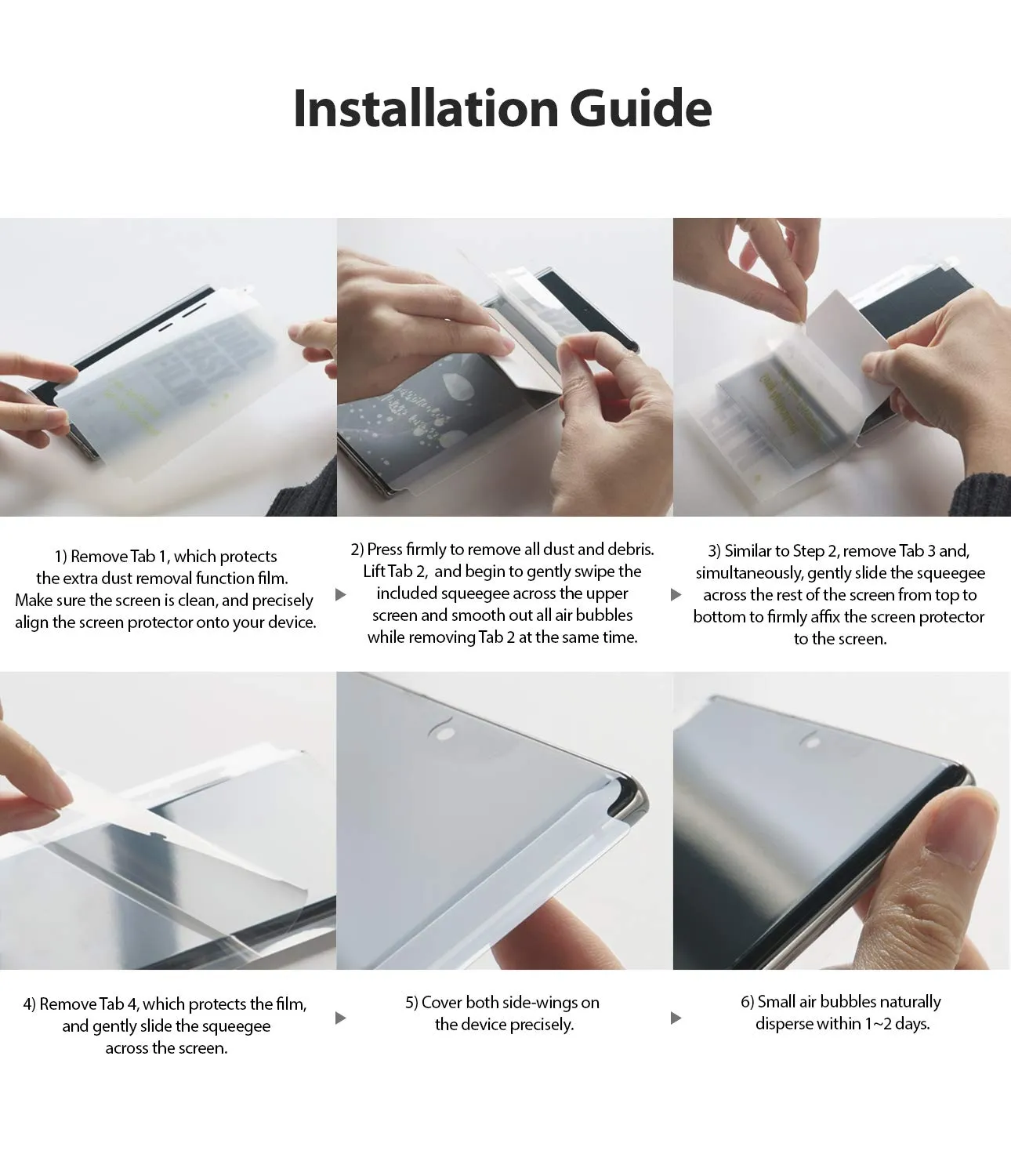 Galaxy Note 10 Lite Screen Protector Film | DUAL EASY WING - 2 Pack