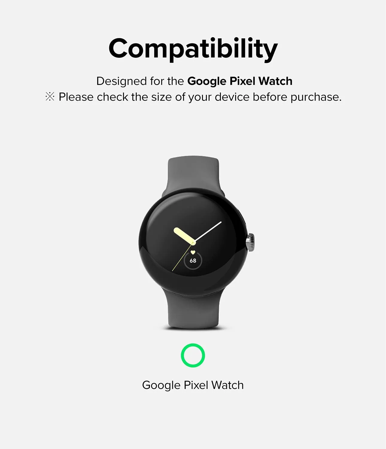 Google Pixel Watch 41mm Dual Easy Film [3 Pack]