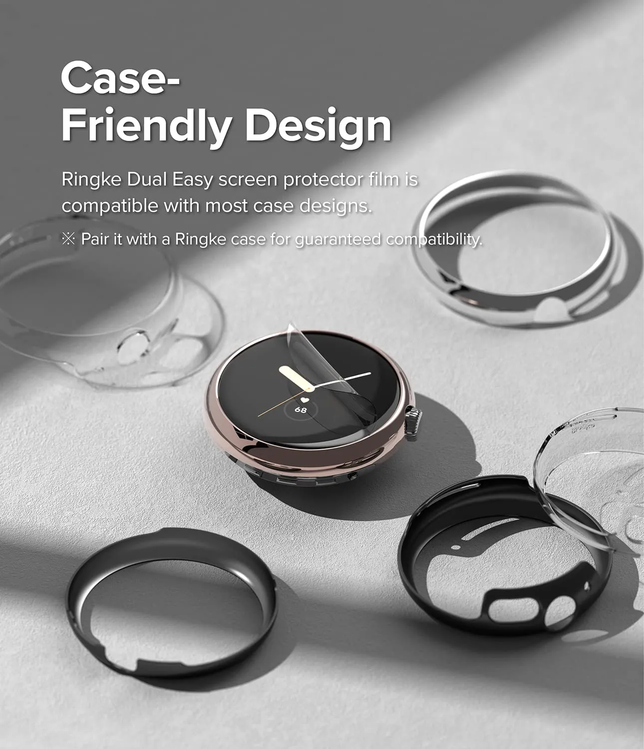 Google Pixel Watch 41mm Dual Easy Film [3 Pack]