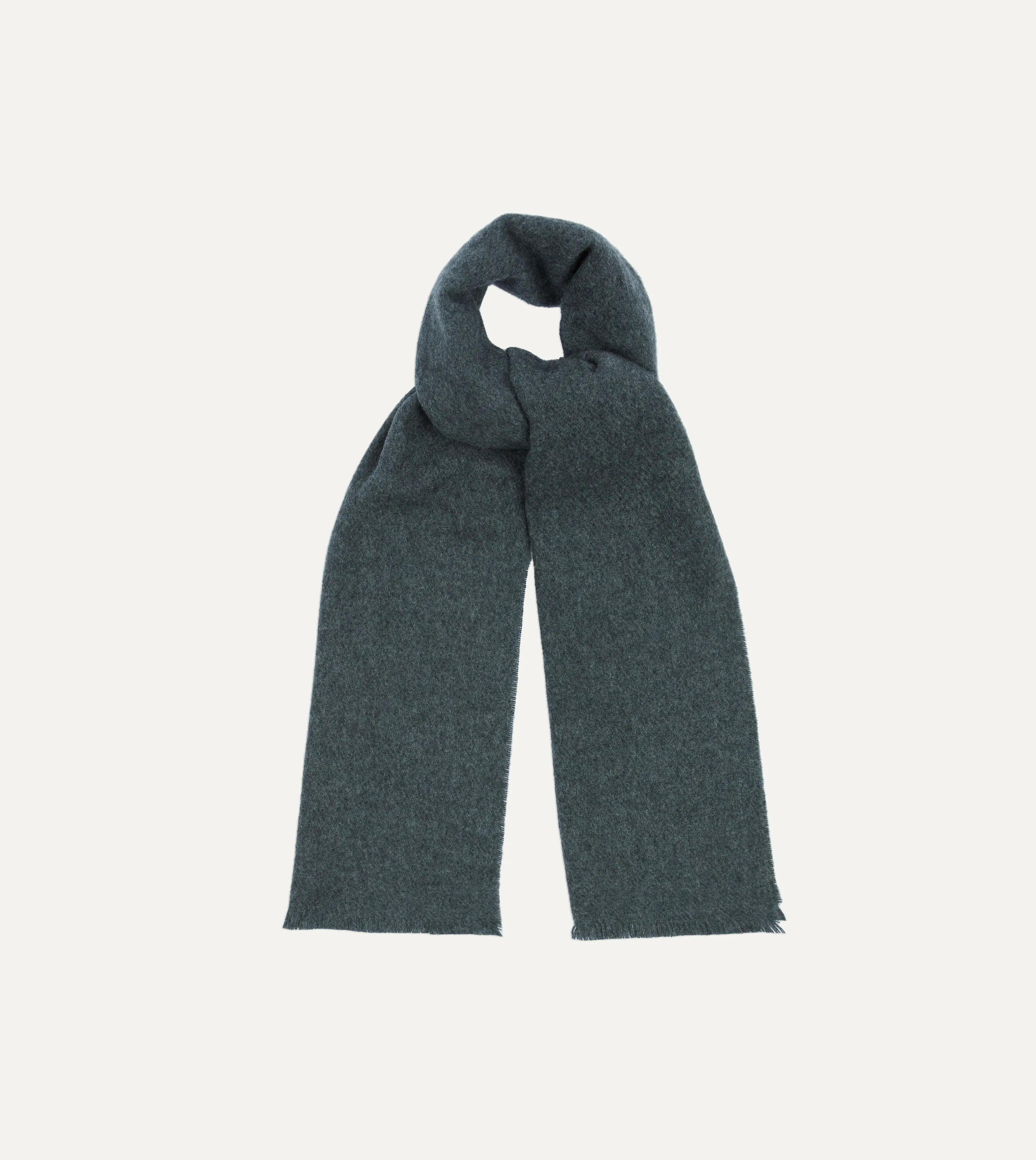 Grey Cashmere Scarf