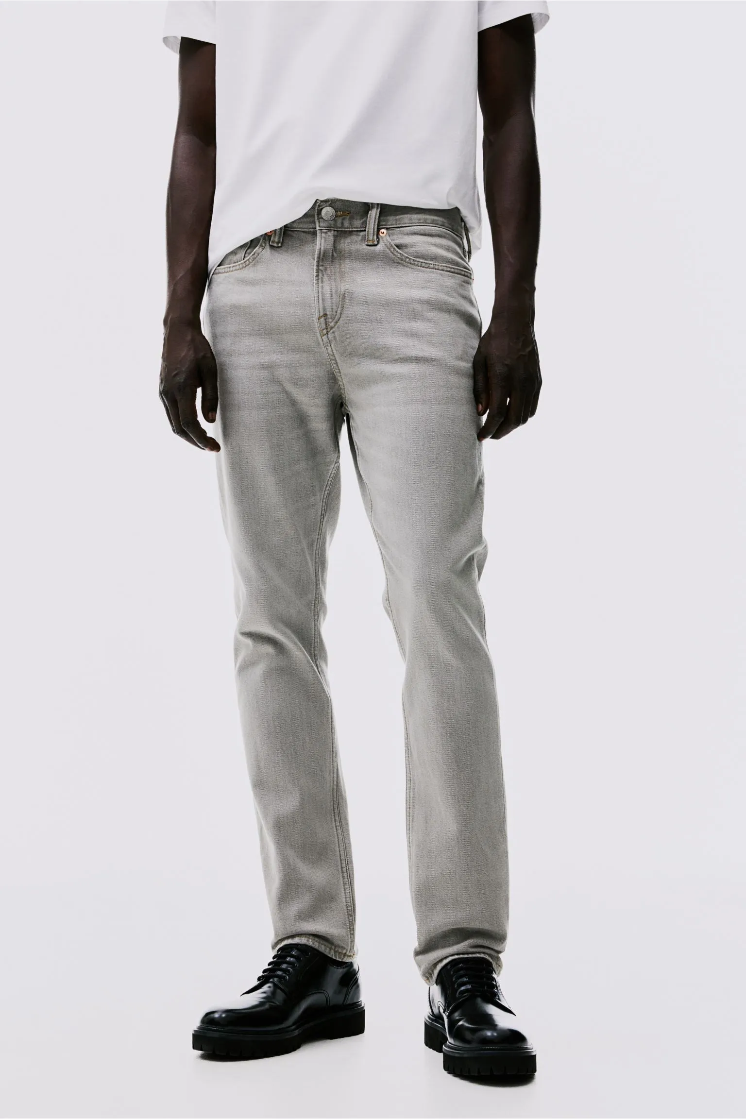 H&M Slim jeans, light gray