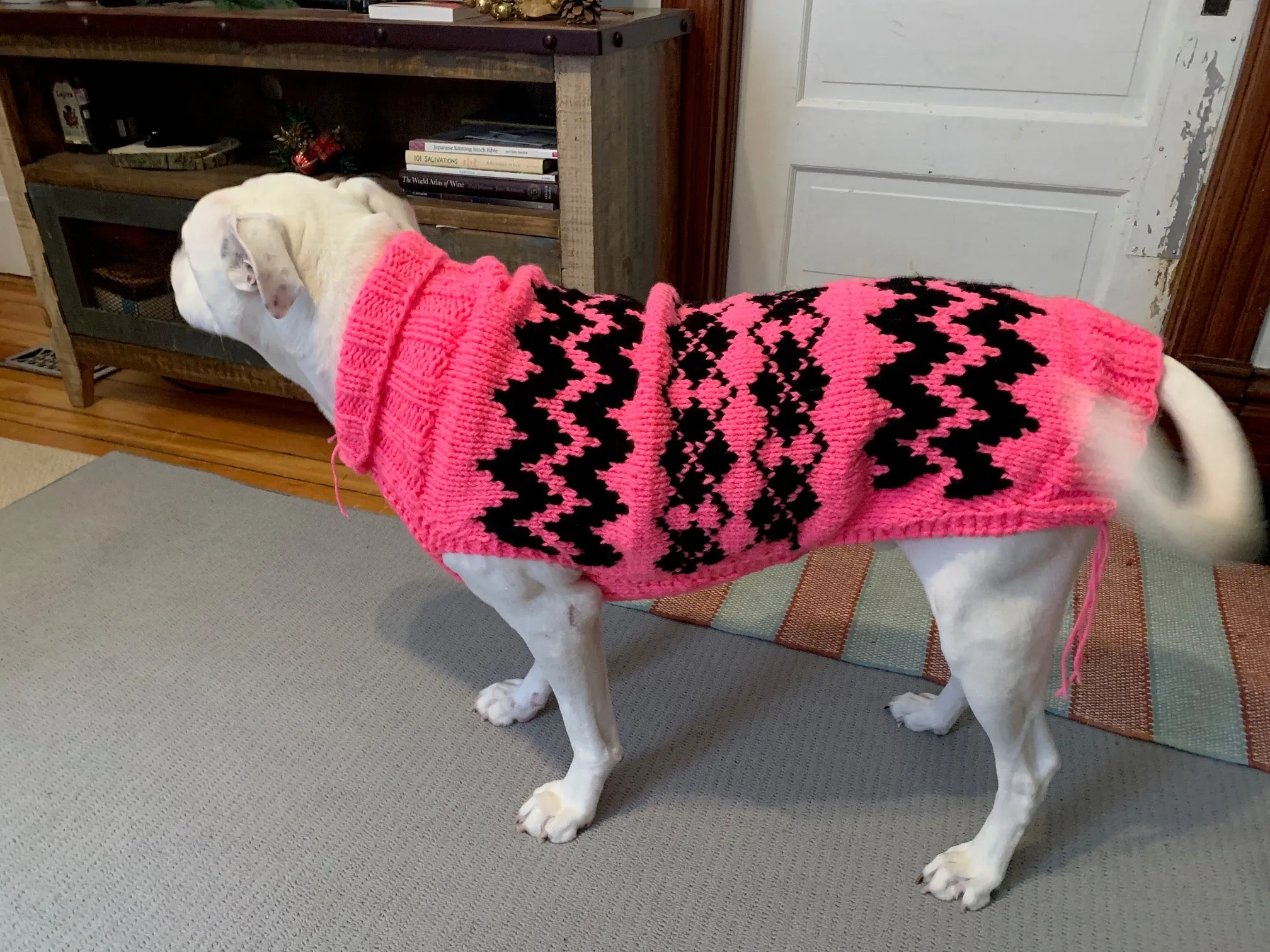 Hand Knit Dog Sweaters